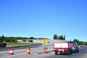 El paso elevado en los Tres Puentes ya está terminado