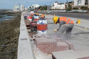 Más de 70 obras se ejecutan actualmente en distintos barrios de Comodoro