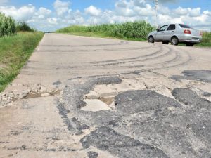 La repavimentación de la ruta 158 desde Prosperidad hasta Las Varillas quedó en la nada