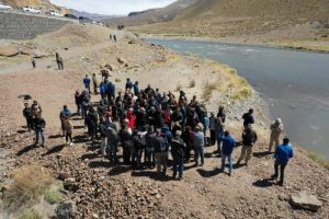 Reprograman la visita de obra de Portezuelo del Viento