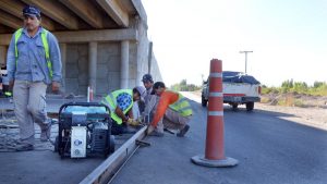 Ruta 22: avanzan las obras de ampliación en Huergo