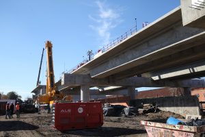 Se demora la finalización de la obra del Viaducto San Martín