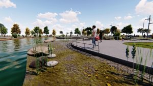 Licitan proyecto para nuevo paseo costero de los ríos Limay y Neuquén