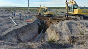 Gasoducto de la Región Sur: ultiman trabajos entre Los Menucos y Maquinchao