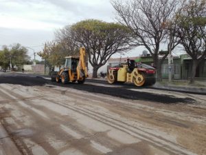 Refinancian la obra 300 cuadras de pavimento de GENERAL PICO