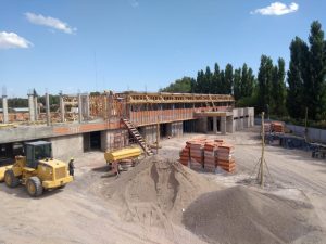 Se retomaron las obras de construcción del edificio de la Ciudad Judicial de Villa Regina