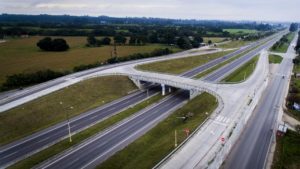 La obra inconclusa de la rotonda de Trancas será reformulada como puente elevado