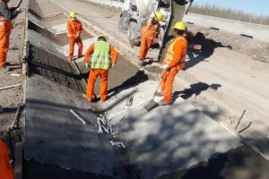 Estado actual de los trabajos en la ruta 22 en sus diferentes trayectos