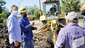 Obras de agua, pavimento y desagües en Villa Hipódromo Santa Fe $ 100 Millones