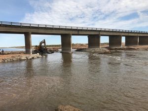 Tres oferentes se presentaron para reparar el puente de ruta 6 sobre el río Salado