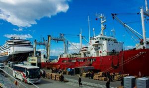 Ampliación del muelle comercial del Puerto de Ushuaia