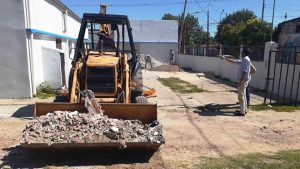 IC Constructora comenzó la obra del Microcine en el barrio 30 de Octubre de Concepción del Uruguay