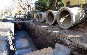 Licitan la obra de desagües pluviales de un barrio de Villa del Rosario $ 44 millones