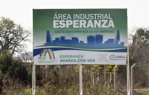 5 oferentes para la obra de desagües pluviales Área industrial Mixta de Desarrollo de Esperanza $ 100 Millones