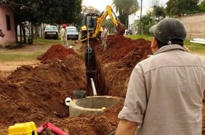 Amplían red de desagües cloacales Cooperativa de Trabajo Sudeste