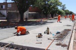 nvierten $ 210 millones en la avenida Libertador de Villa Gobernador Gálvez