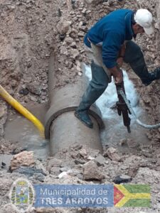 Distribución de agua potable de Tres Arroyos $317M