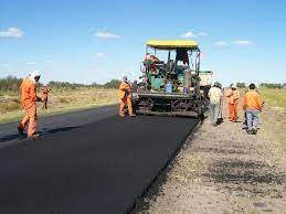 Las obras de la Ruta 32 a 10 Kilómetros de Arroyo Dulce