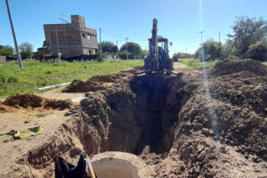Ampliación y optimización de desagües cloacales en San Salvador