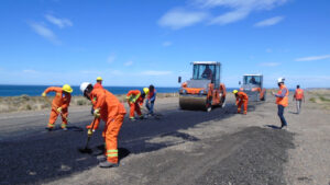 Reinician construcción de 41 km de la Autovía Rada Tilly- Caleta
