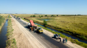 Litificación por la repavimentación de la Ruta Nac. 205 $1.313M