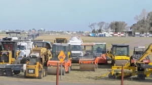 Cierran el aeropuerto y empiezan las obras