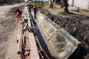 Demoliciones Olavarría realizó la oferta más baja para construir un nuevo conducto pluvial en Los Robles