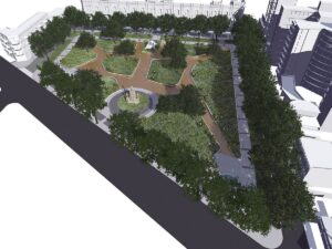 Firmaron el llamado a licitación para la puesta en valor de la Plaza Carbó de Paraná