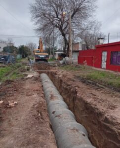 Detalles de la obra pluvial de Almirante Brown hasta Güemes: cuándo termina y qué alcance total tendrá