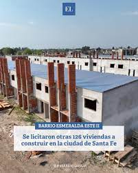 Licitaron 126 viviendas para la ciudad de Santa Fe