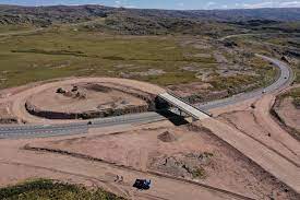 Avanzan las obras en el acceso a la Quebrada del Condorito