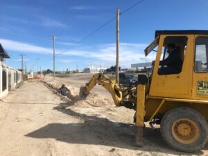 Adjudicación de la obra de red peatonal y red de agua en el Barrio Esperanza