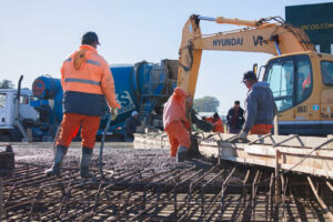 Vialidad Nacional avanza con la transformación en autopista de la Ruta Nacional 5 entre las ciudades de Mercedes y Suipacha