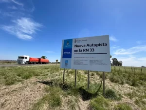 Adjudican: Autopista de la RN 33 entre San Eduardo y Murphy