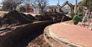 Desagües pluviales e infraestructura vial en el barrio Oeste de General Acha