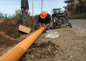 Tandil – Extensión de la red de gas en el predio Carrasco