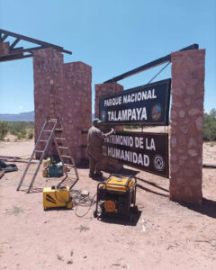 -Desierta- Parque Nacional Talampaya acondiciona sus instalaciones