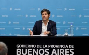 Kicillof pedirá a Milei la continuidad de la obra pública