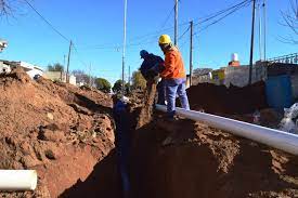 FRAY MAMERTO ESQUIÚ Incertidumbre por el futuro de la obra de cloacas