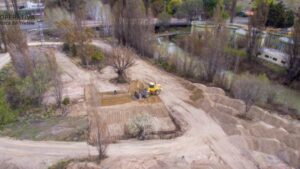 Paralizan obra en la planta potabilizadora de Trelew por falta de definiciones del Enohsa