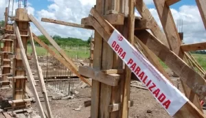 Un país sin obra pública