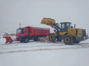 Mantenimiento invernal para 105 km de la ruta 40