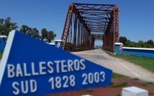 Vialidad licitaría el nuevo puente que une Ballesteros y Ballesteros Sud