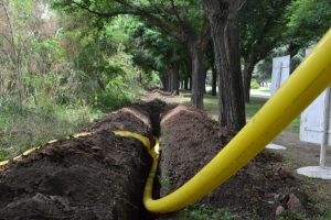 Extenderán la red de gas natural en calles del barrio Reservas de Oro Verde