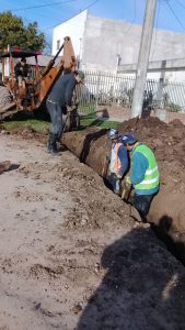 Añelo avanza con una histórica obra de pavimentación y desagües financiada por los vecinos