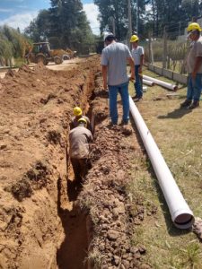 Sistema de desagües cloacales de la localidad de Alejandra
