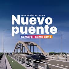 Nuevo puente entre Santa Fe y Santo Tomé: en junio comienza la colocación de pilotes que sostendrán la estructura