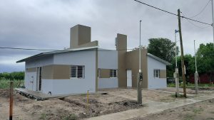 Reactivan en Dolavon la construcción de 41 viviendas con fondos provinciales