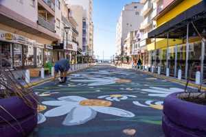 La Boca amplía espacio peatonal en calle Necochea para potenciar turismo local