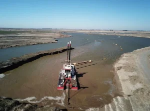 Cuenca del Salado: alertan por dragado incompleto en el tramo crítico entre Ernestina y la RN 205